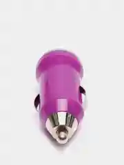 Фиолетовый автомобильное зарядное устройство USB