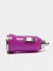 Фиолетовый автомобильное зарядное устройство USB