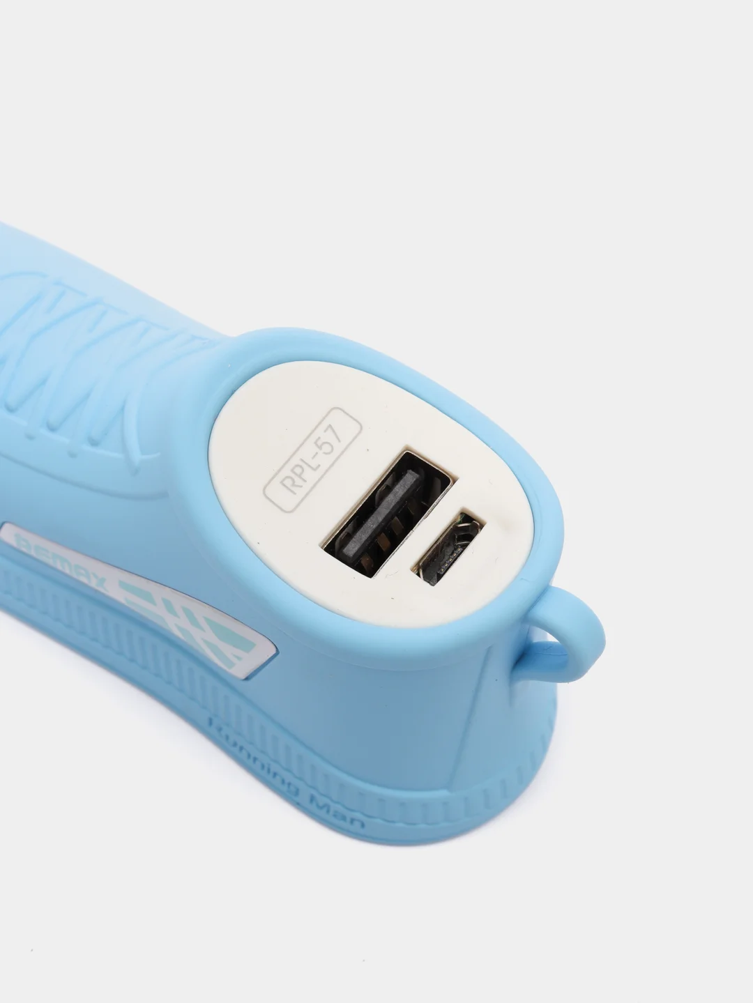 Красный мобильный аккумулятор (PowerBank) REMAX Running Shoe RPL-57 2500 mAh