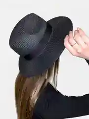 Черный шляпа женская летняя