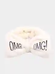 Бежевый повязка для волос OMG