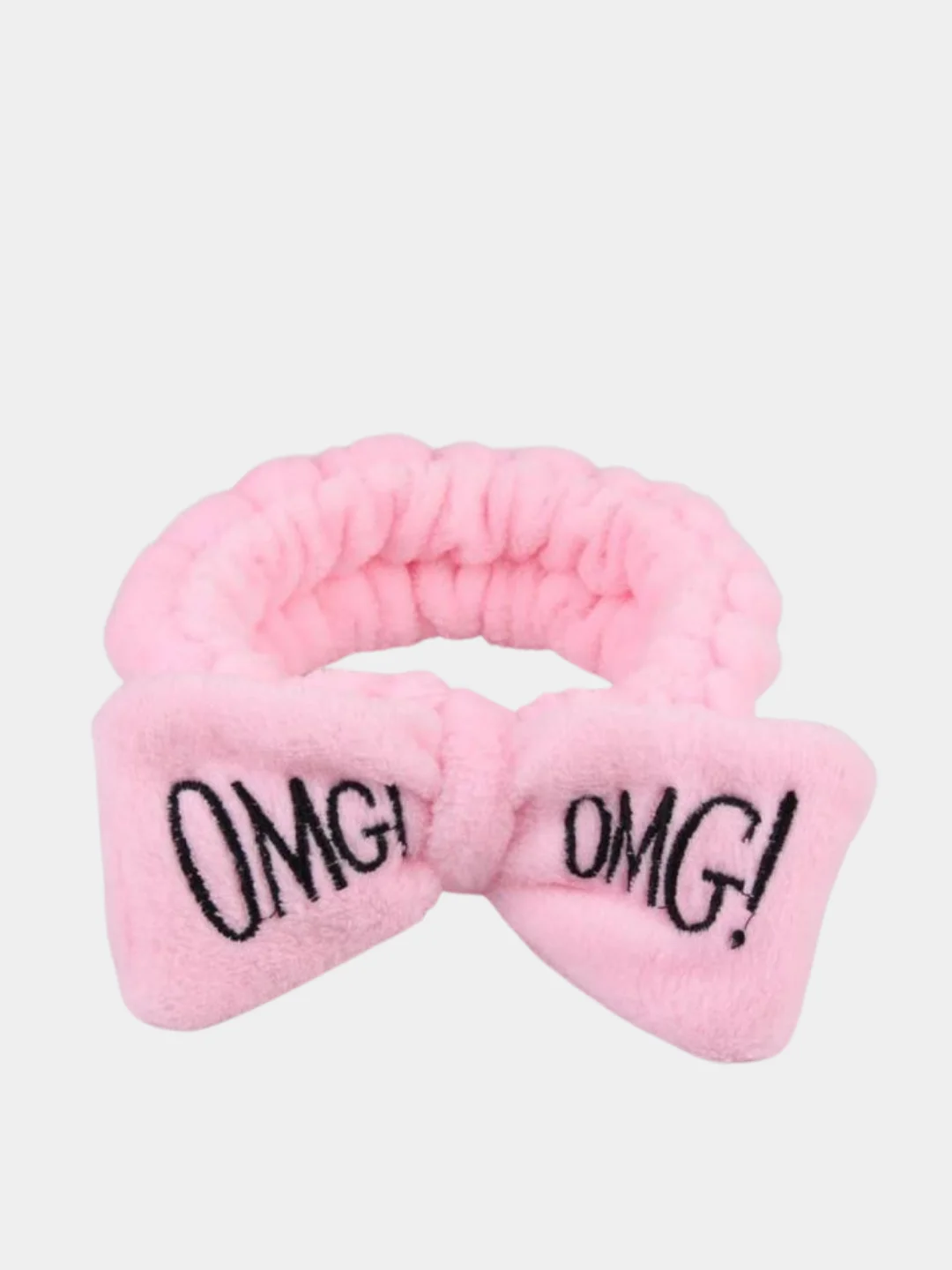 Розовый повязка для волос OMG