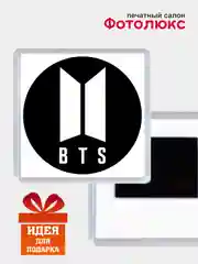 Бежевый магниты на холодильник "BTS"