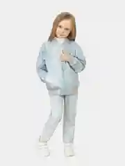 Небесно-голубой ветровка для девочки Arctic kids весна-лето