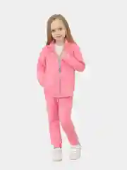 Розовый костюм Утенок флисовый