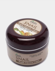 Корейский ампульный крем для лица с муцином улитки EKEL Snail Ample Intensive Cream,110ml