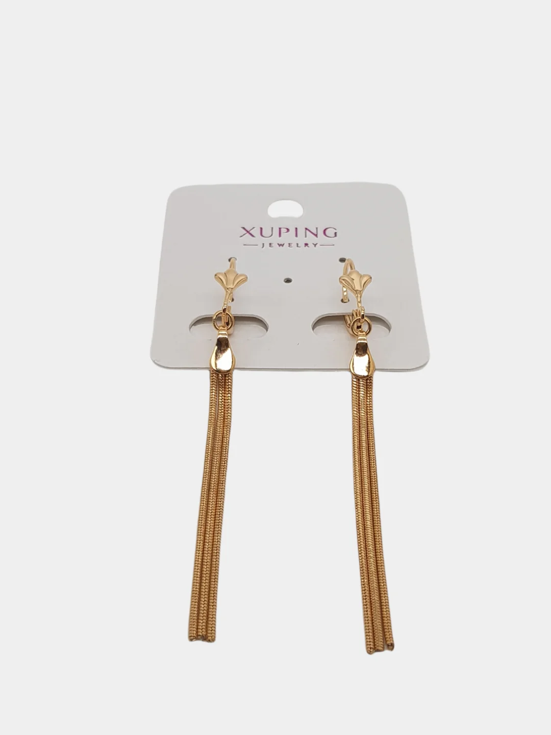 Золотой серьги-кисточки Xuping Jewelry