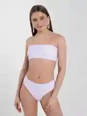 Лавандовый купальник раздельный