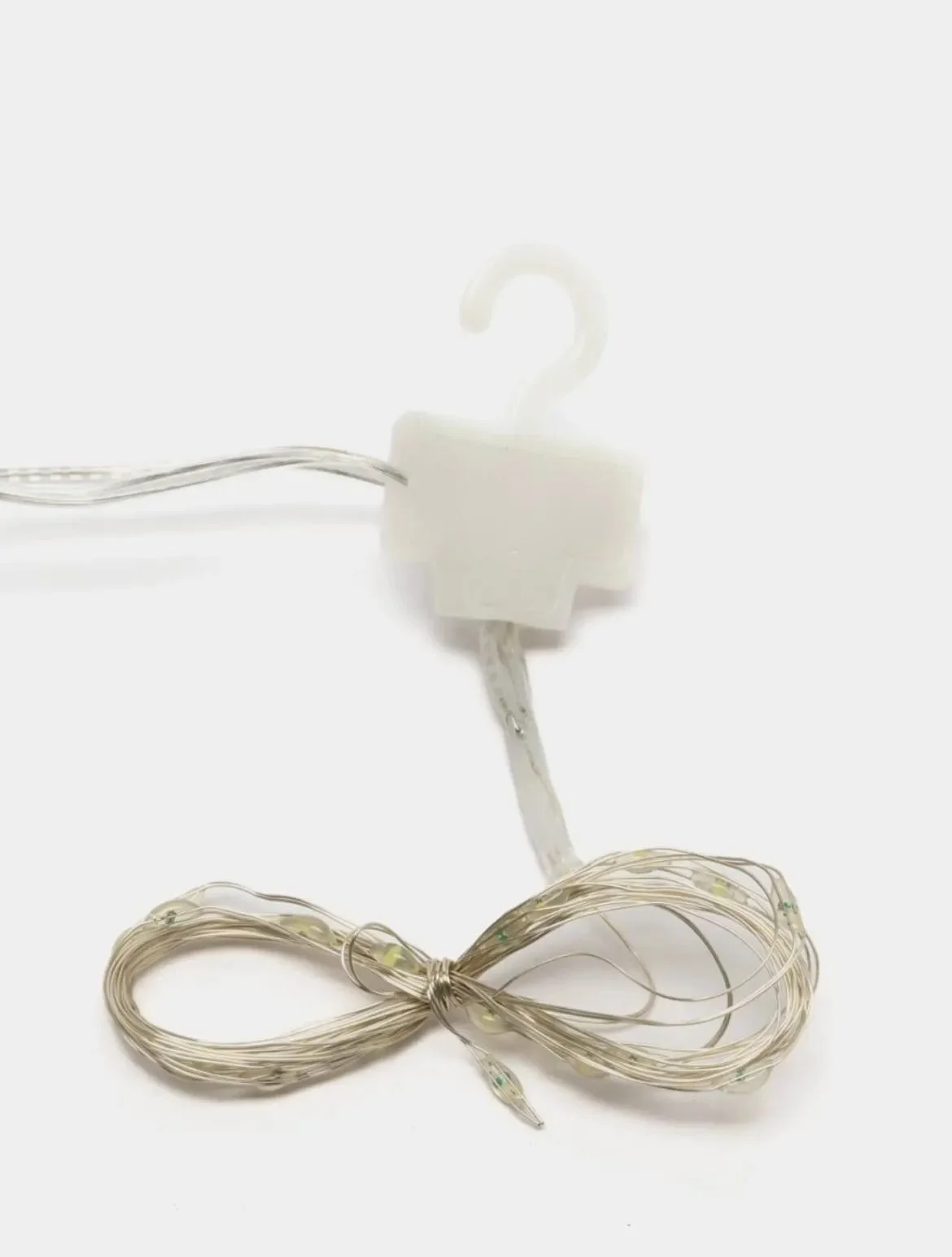 Желтый гирлянда - штора / занавес светодиодная на USB с пультом и крючками 3 х 3 м