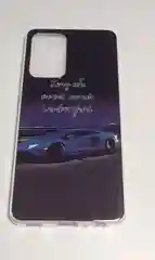 Фиолетовый чехол Samsung A52