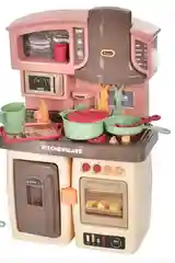 Коричневый мебель для кукол / Кухня