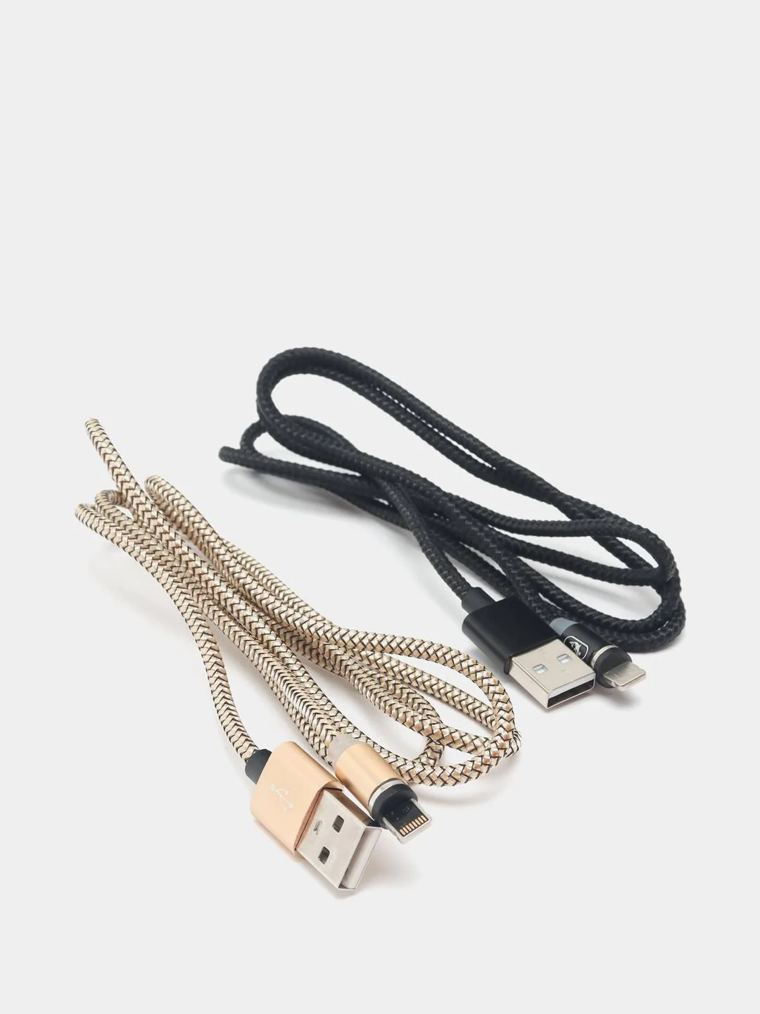 Золотой usb кабель и коннектор SKYDOLPHIN для зарядки магнитный 2.4A, Lightning, Type-C, MicroUsb