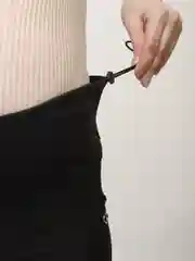 Черные брюки для беременных на резинке с фиксатором