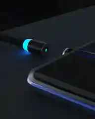 Золотой магнитный кабель USB - micro USB, магнитный кабель micro usb, юсб провод,зарядник телефона