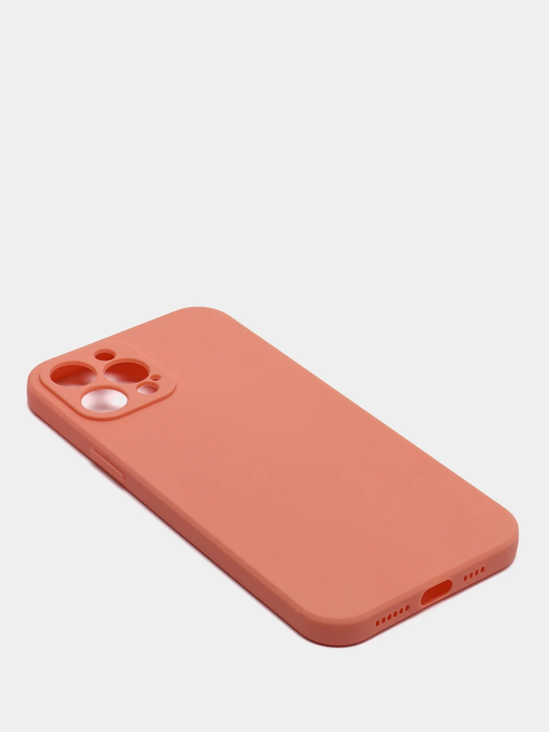 Розовый защитный чехол для iPhone 12 / 12 mini / 12 Pro / 12 Pro Max силиконовый