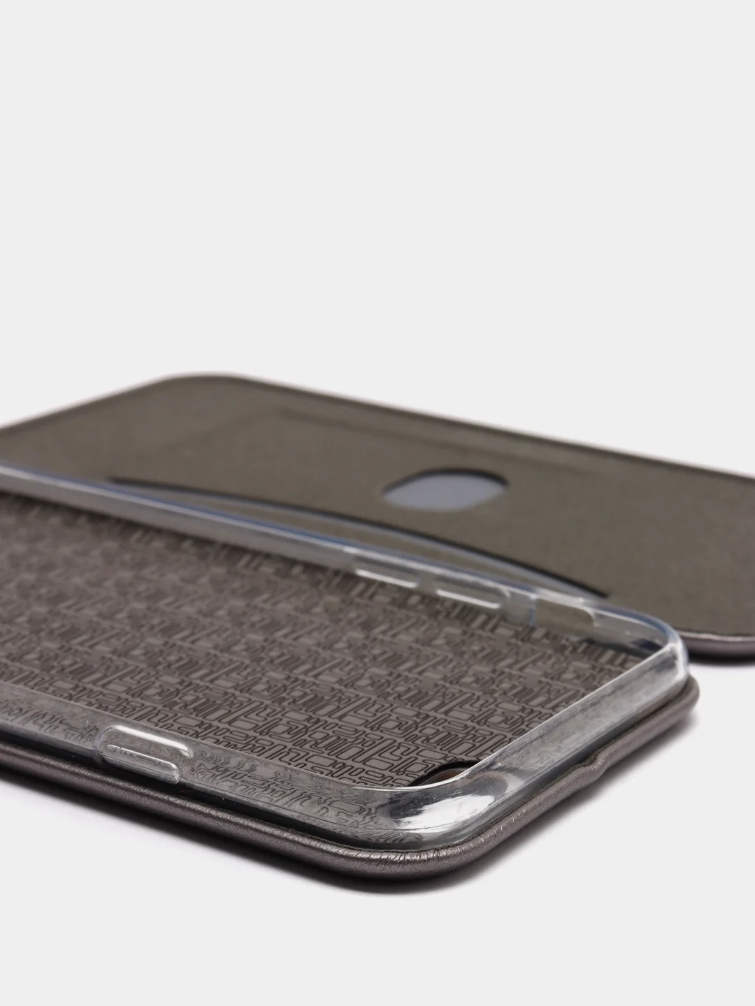 Серебряный чехол книжка Apple iPhone 6 / 6s