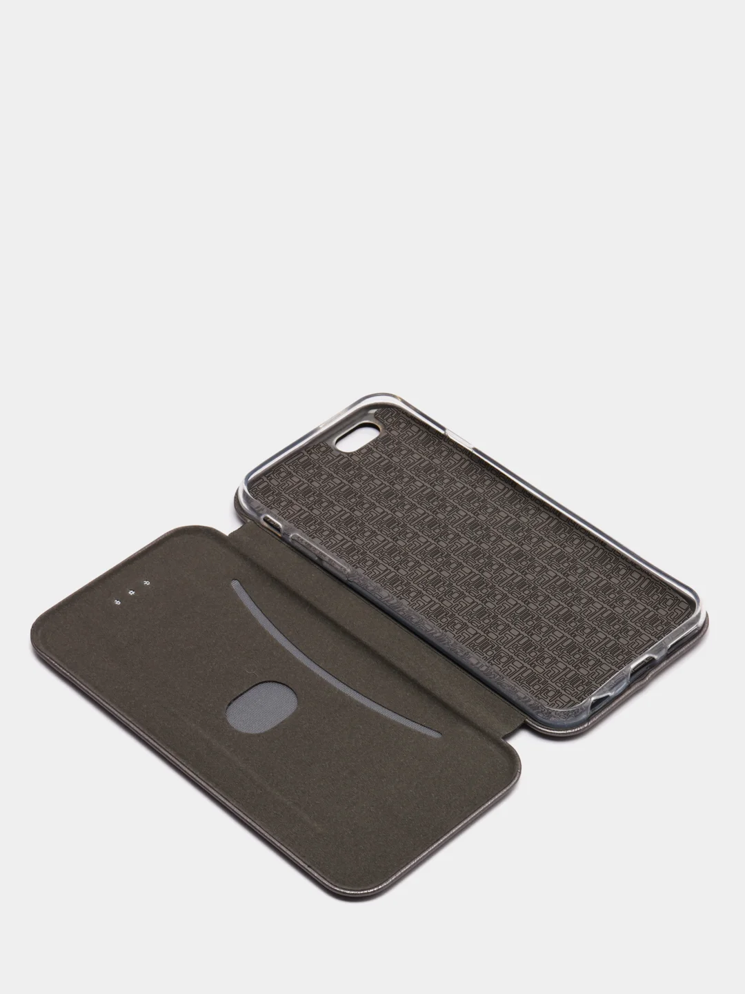 Серебряный чехол книжка Apple iPhone 6 / 6s