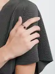 Хром кольцо "Сердце" женское