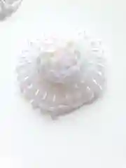 Белый декоративная  шляпка