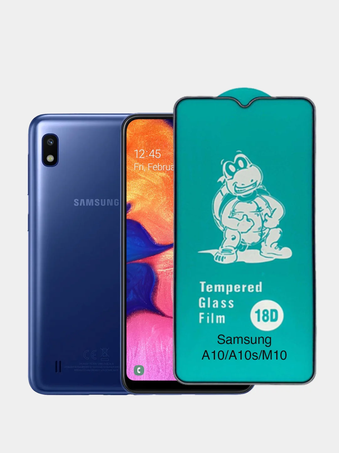 Усиленные защитное стекло для Samsung A10 Samsung M10 Samsung A10S 18D усиленные борта