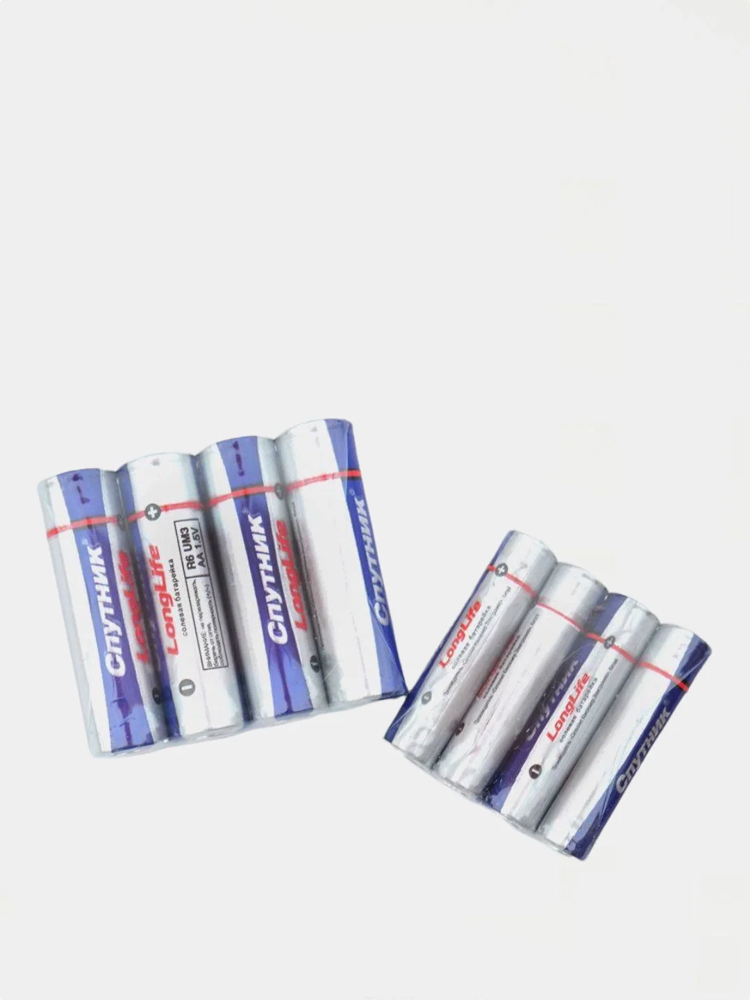 Батарейка Smartbuy, Спутник R03 мизинчиковые, R6 пальчиковые, R03 ONE, R6 ONE солевая