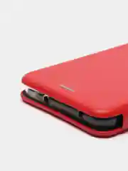 Красный чехол книжка Xiaomi 8a/9/Note8T/Note7/Note8/Note9T/Note9S(Pro/ProMax)Mi8SE/MiPlay/Mi8Lite