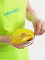 Желтый силиконовые крышки для кухни, 6 штук, 120 г