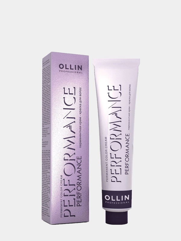 Перманентная крем-краска OLLIN PROFESSIONAL PERFORMANCE 7/1 русый пепельный 60 мл