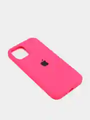 Фуксия чехол Silicone Case для Iphone 13,13Pro,12/12Pro,12ProMax,12mini,11,11Pro,11ProMax,7/8+,XS