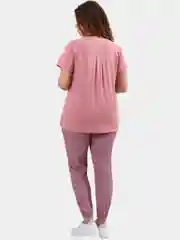Костюм с брюками женский домашний из хлопка