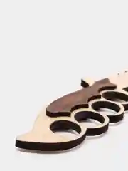 Бежевый сувенирное деревянное оружие