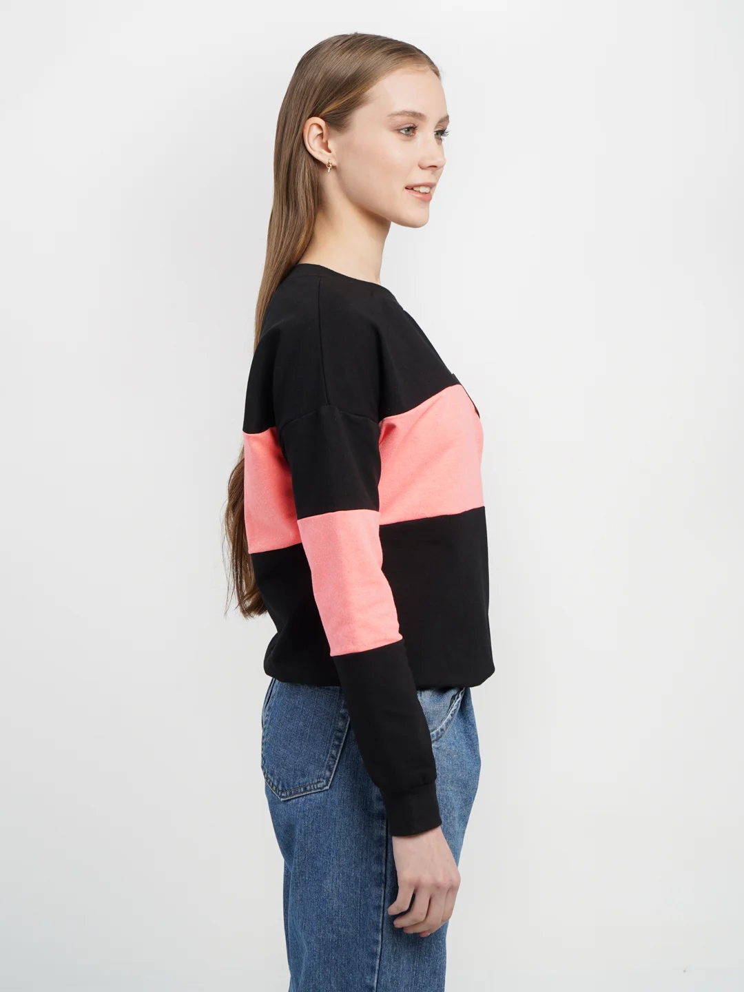 Оранжевый свитшот женский Свобода lovetex.store