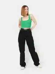Зеленый топ женский