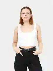 Белый топ женский