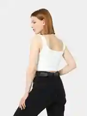 Белый топ женский