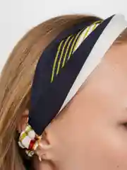 Желтый женская повязка на голову