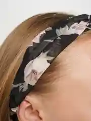 Черный женская повязка на голову