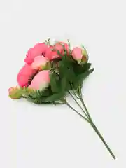 Тёмно-розовый искусственные цветы "Букет Пионов"