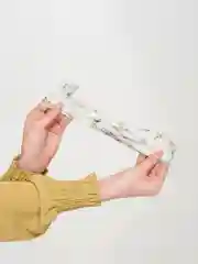 Серебряный женская повязка на голову