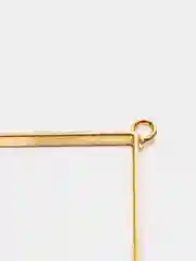 Коралловый металлическая подвеска основа сеттинг рамка для заливки из эпоксидной смолой, ожерелье