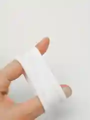 Белый резинка для волос