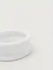 Белый резинка для волос
