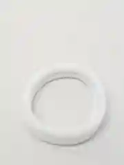 Белый резинка для волос
