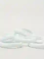 Резинки мягкие, белые, 10 штук