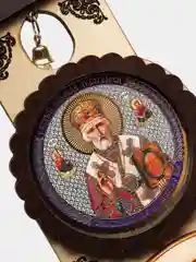 Бронзовый магнит с иконой "Благословление дома"