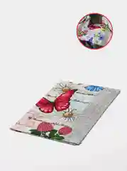 Белый дорожка на стол Butterfly, 50х140 см