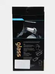 Защитное стекло iPhone 6 / iPhone 6S / iPhone 7 / iPhone 8, 18D, силиконовые края, белое