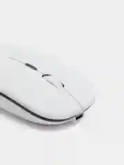 Белый компьютерная мышь беспроводная Olmio WM-21, тихая, с подсветкой
