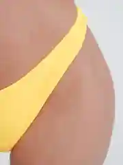 Желтый купальник женский, раздельный