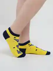 Белый носочки с насекомыми